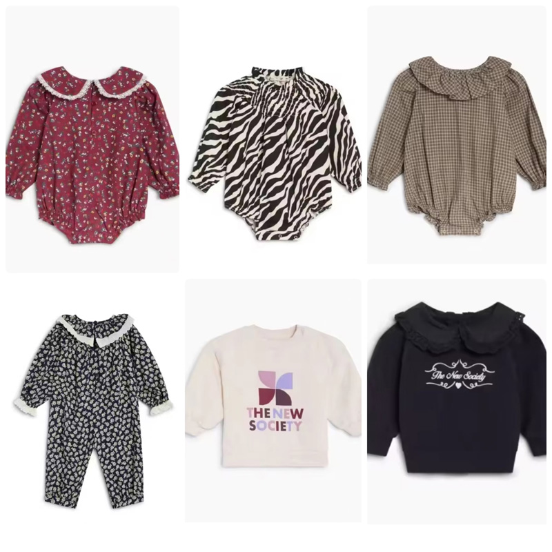 Baby Products Store - เสื้อสเวตเชิ้ตเด็กผู้หญิงลายเสือดาว คอลเลคชั่นฤดูใบไม้ร่วงปี 2026 TNS NEW พรีเซลล์