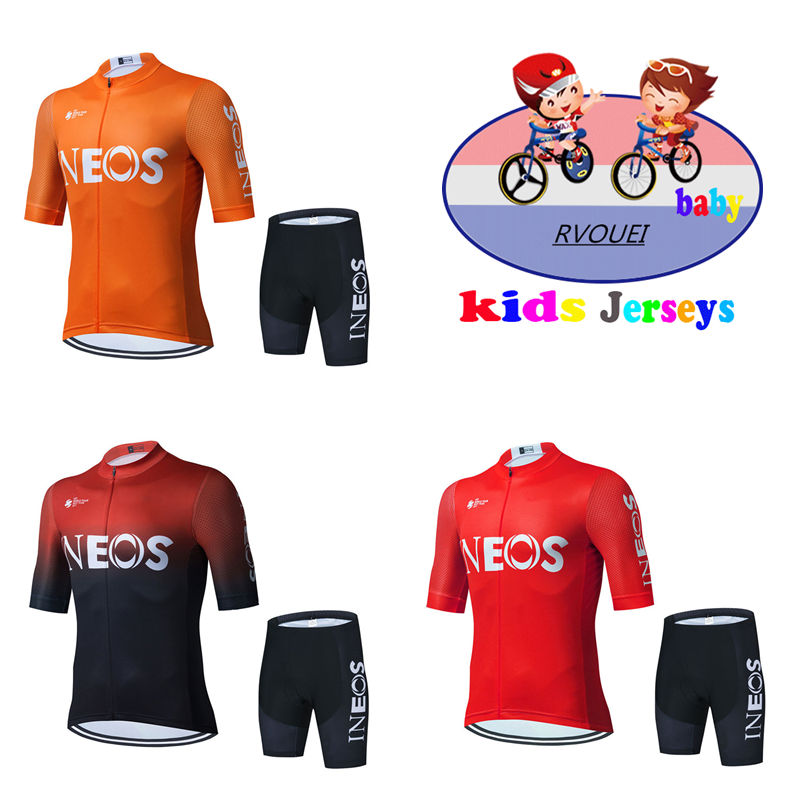 Baby Products Store - ใหม่ Ineos เด็กทารกฤดูร้อนลายสี Breathable ขี่จักรยาน Jersey