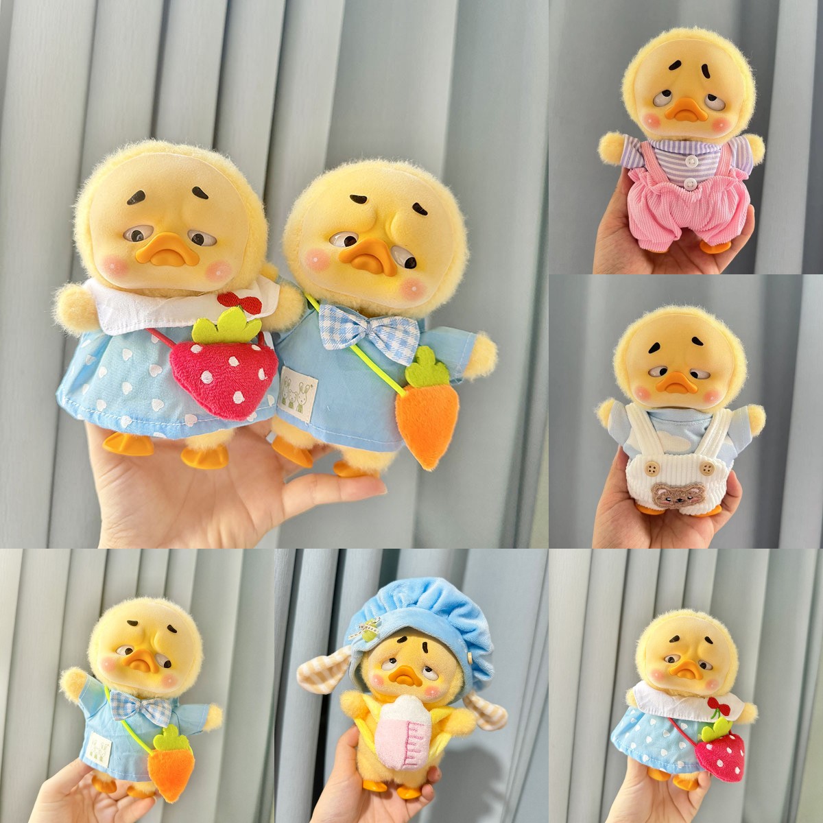 Baby Products Set - ชุดเสื้อผ้าสำหรับเด็กอนุบาลชุดตุ๊กตาเป็ดสีเหลืองขนาดเล็กอุปกรณ์เสริมน่ารัก