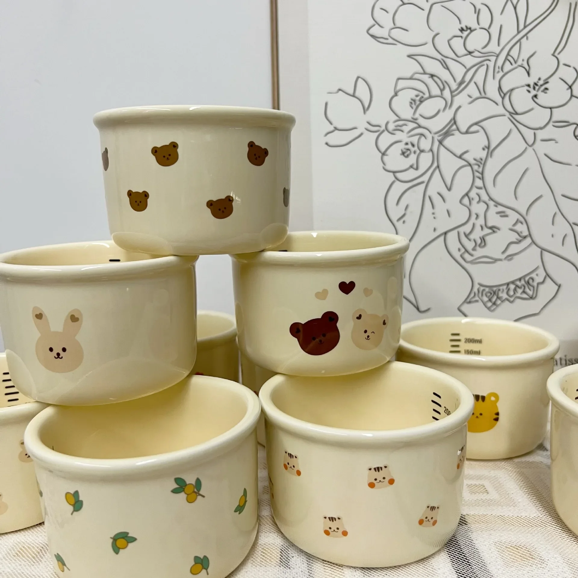 Baby Products Store - อุปกรณ์ให้อาหารเด็กเซรามิคสดปิดผนึกชามอาหารเด็ก Outdoor Travel Tableware ผลิตภัณฑ์สําหรับเด็ก