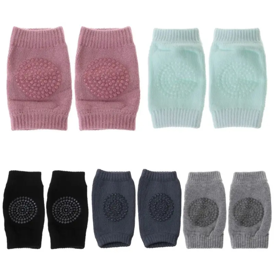 Baby Knee Pad Crawling - แผ่นรองเข่าเด็กสําหรับคลานทารก Kneepads ขายืดหยุ่น Anti-SLIP Leg Protector