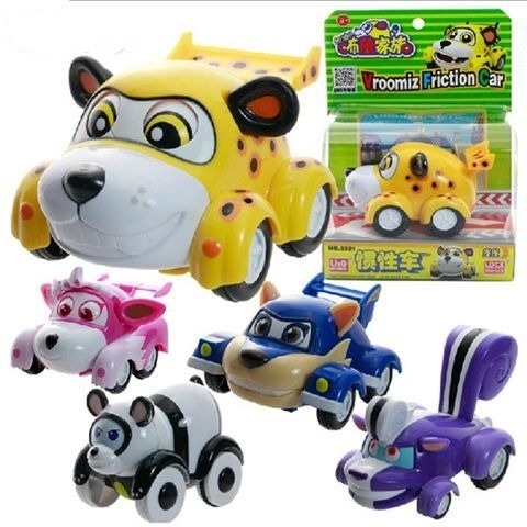 Baby Products Korea - ใหญ่มาก！！！ รถของเล่นอนิเมะ Vroomiz สไตล์คลาสสิกน่ารักจากเกาหลีใต้ แบบดึงถอยหลัง ของเล่นการ์ตูนสำหรับเด็ก