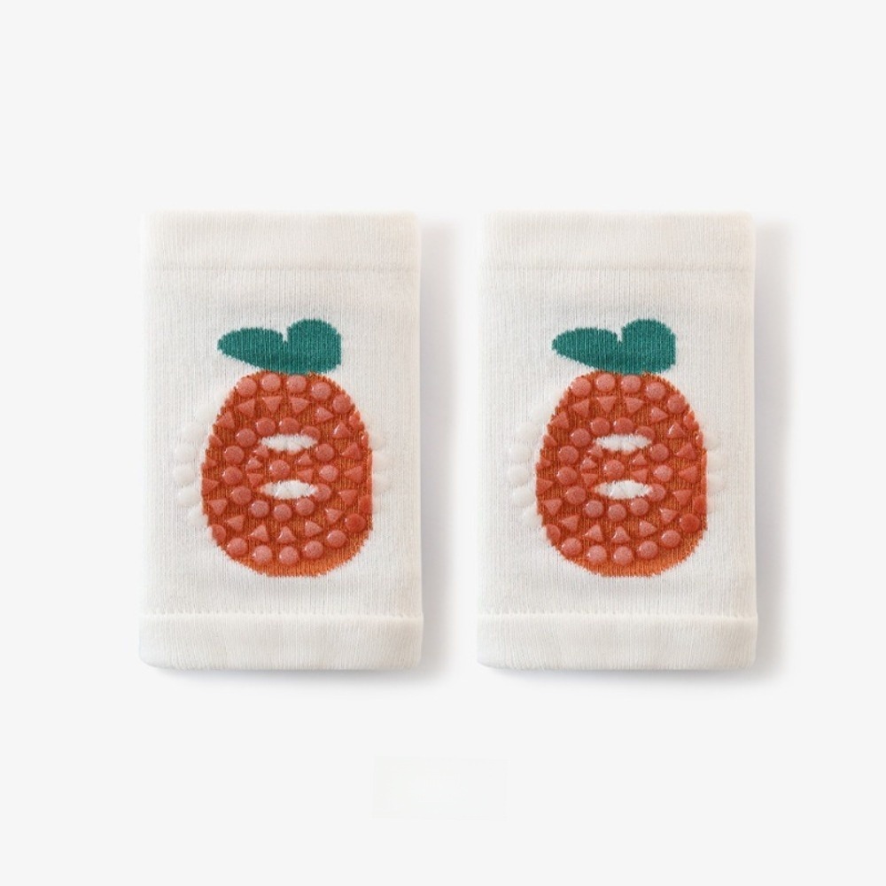 Baby Knee Pad Crawling - แผ่นรองเข่าเด็กแบบบางสำหรับฤดูร้อน ลายการ์ตูนกันลื่น ป้องกันการกระแทก ผ้าถักนุ่ม ปลอดภัยสำหรับเด็กคลาน
