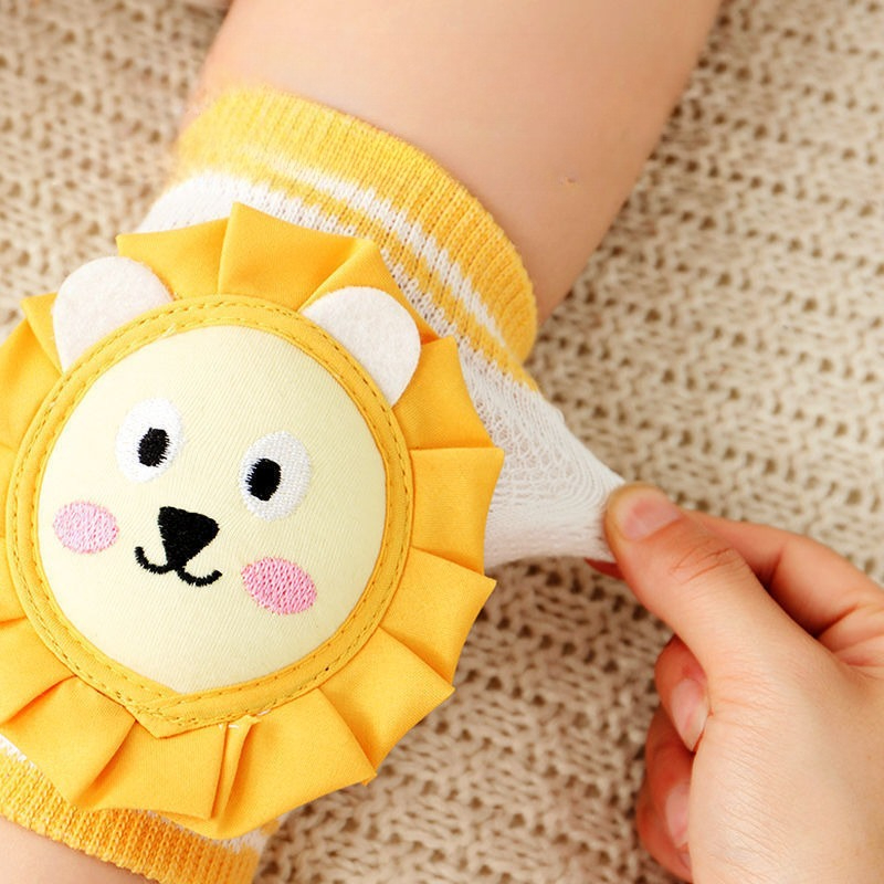 สนับเข่าการ์ตูนน่ารักสำหรับเด็ - Baby Knee Pad Crawling บทวิจารณ์และราคา