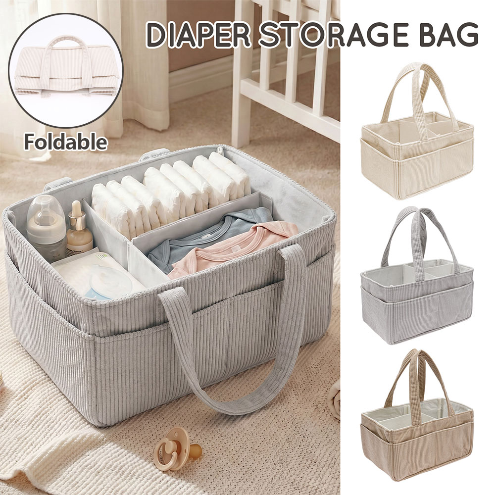 ตะกร้าเก็บของอเนกประสงค์แบบพกพ - Baby Products Basket บทวิจารณ์และราคา