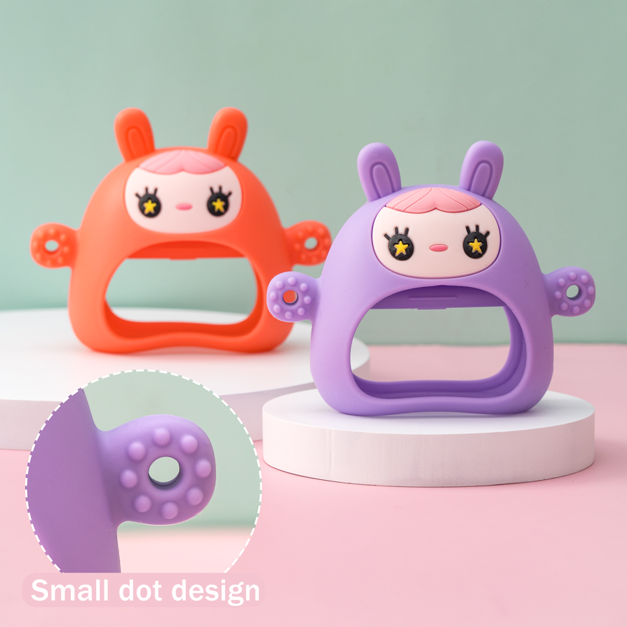 ของเล่นยางกัดซิลิโคน 1 ชิ้น ปล - Teething Mitten Baby บทวิจารณ์และราคา