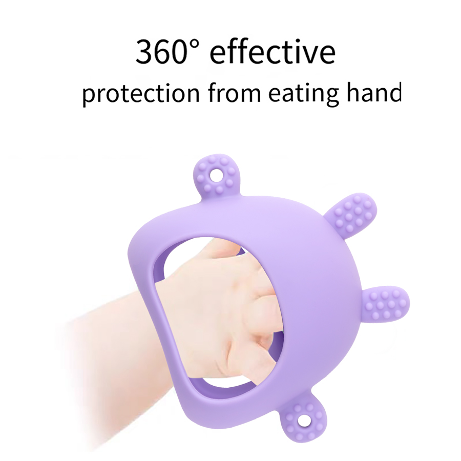 ของเล่นยางกัดซิลิโคน 1 ชิ้น ปล - Teething Mitten Baby บทวิจารณ์และราคา