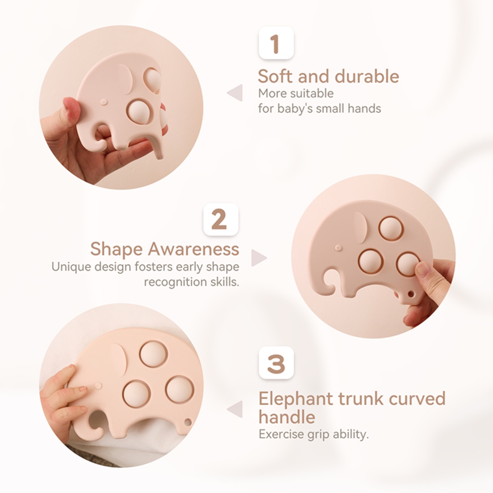 ยางกัดซิลิโคนสำหรับเด็กปลอดสาร - Baby Products Natural บทวิจารณ์และราคา