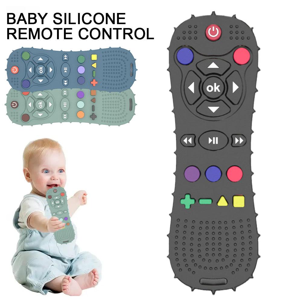 ยางกัดซิลิโคนรูปทรงรีโมทคอนโทร - Baby Products Natural บทวิจารณ์และราคา