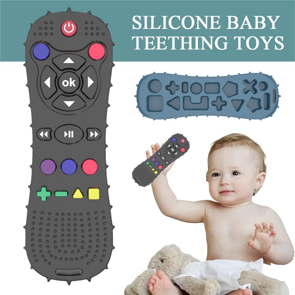 ยางกัดซิลิโคนรูปทรงรีโมทคอนโทร - Baby Products Natural บทวิจารณ์และราคา