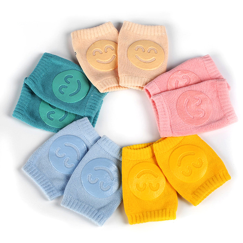 อุปกรณ์ป้องกันเข่าเด็ก ผ้าฝ้าย - Baby Knee Pad Crawling บทวิจารณ์และราคา