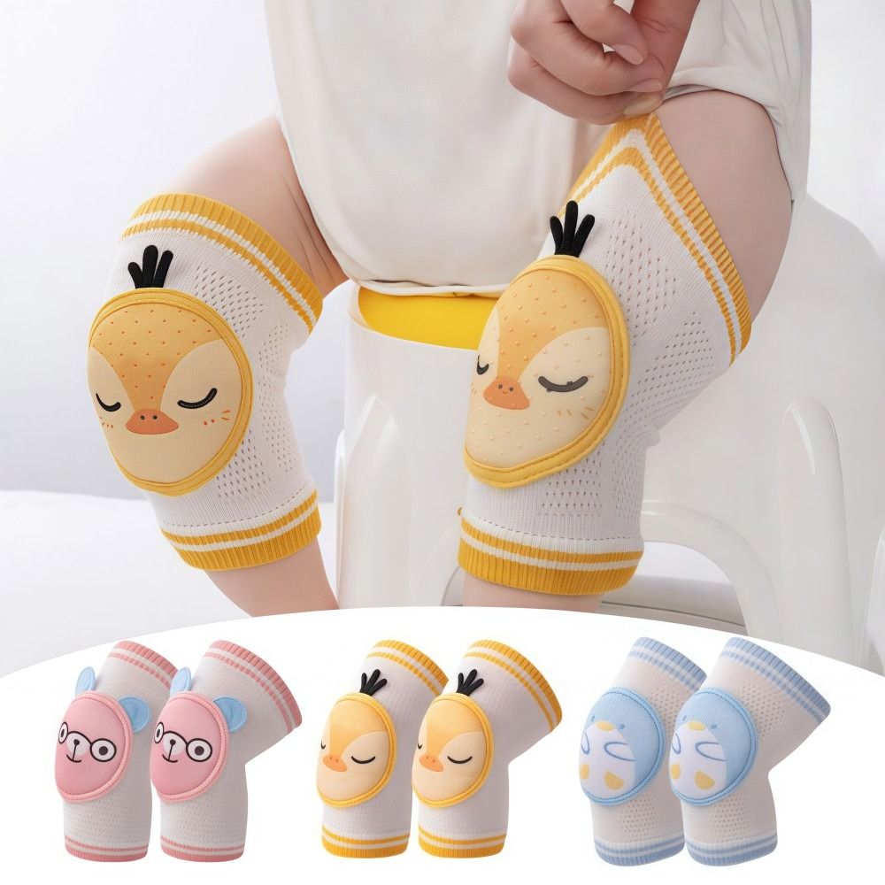 แผ่นรองเข่าเด็กแบบกันตก ระบายอ - Baby Knee Pad Crawling บทวิจารณ์และราคา