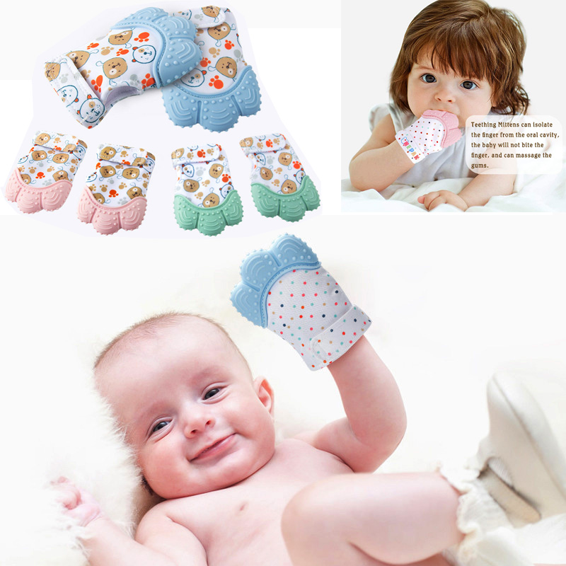 Smoothing Baby Teething Mitten - Teething Mitten Baby บทวิจารณ์และราคา