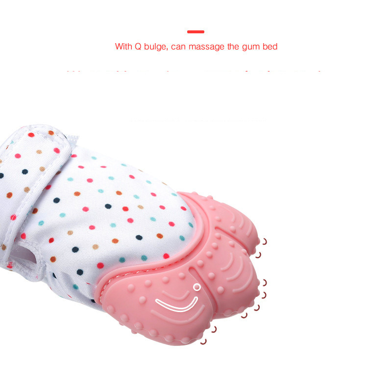 Smoothing Baby Teething Mitten - Teething Mitten Baby บทวิจารณ์และราคา