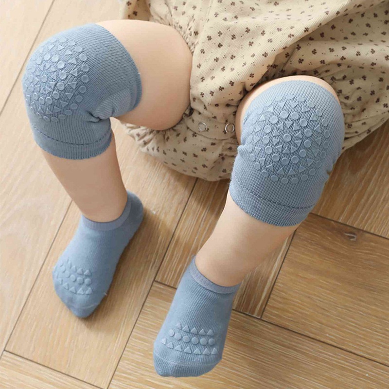 ความปลอดภัยเด็กเข่า Pads ถุงเท - Baby Knee Pad Crawling บทวิจารณ์และราคา