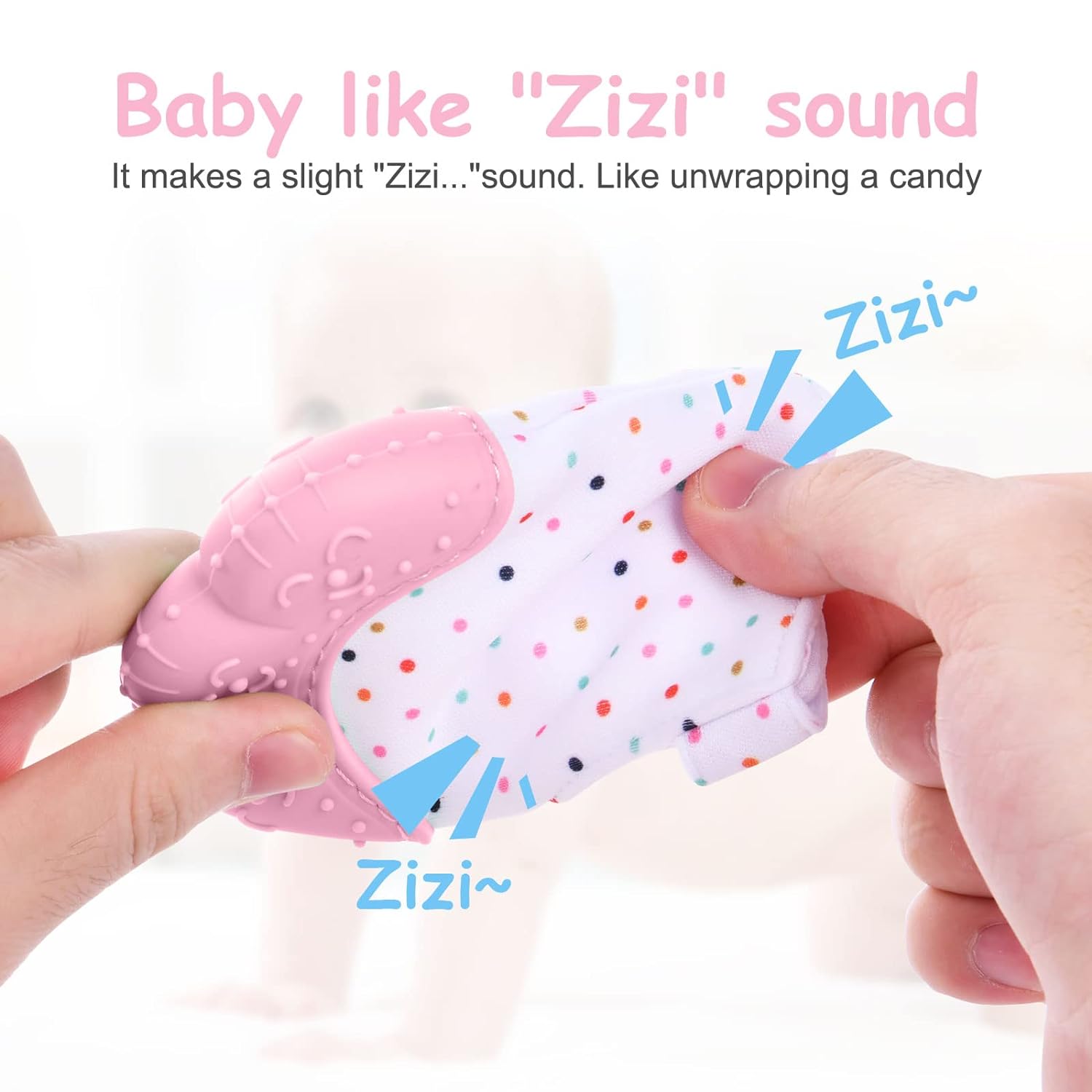 ถุงมือซิลิโคนเกรดอาหารถุงมือยา - Teething Mitten Baby บทวิจารณ์และราคา