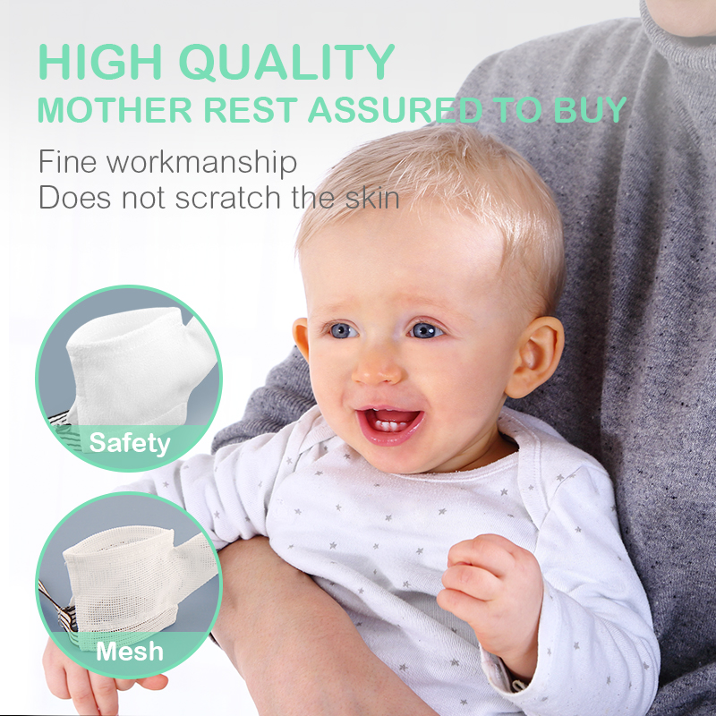 เด็กกินถุงมือ Breathable สุทธิ - Teething Mitten Baby บทวิจารณ์และราคา