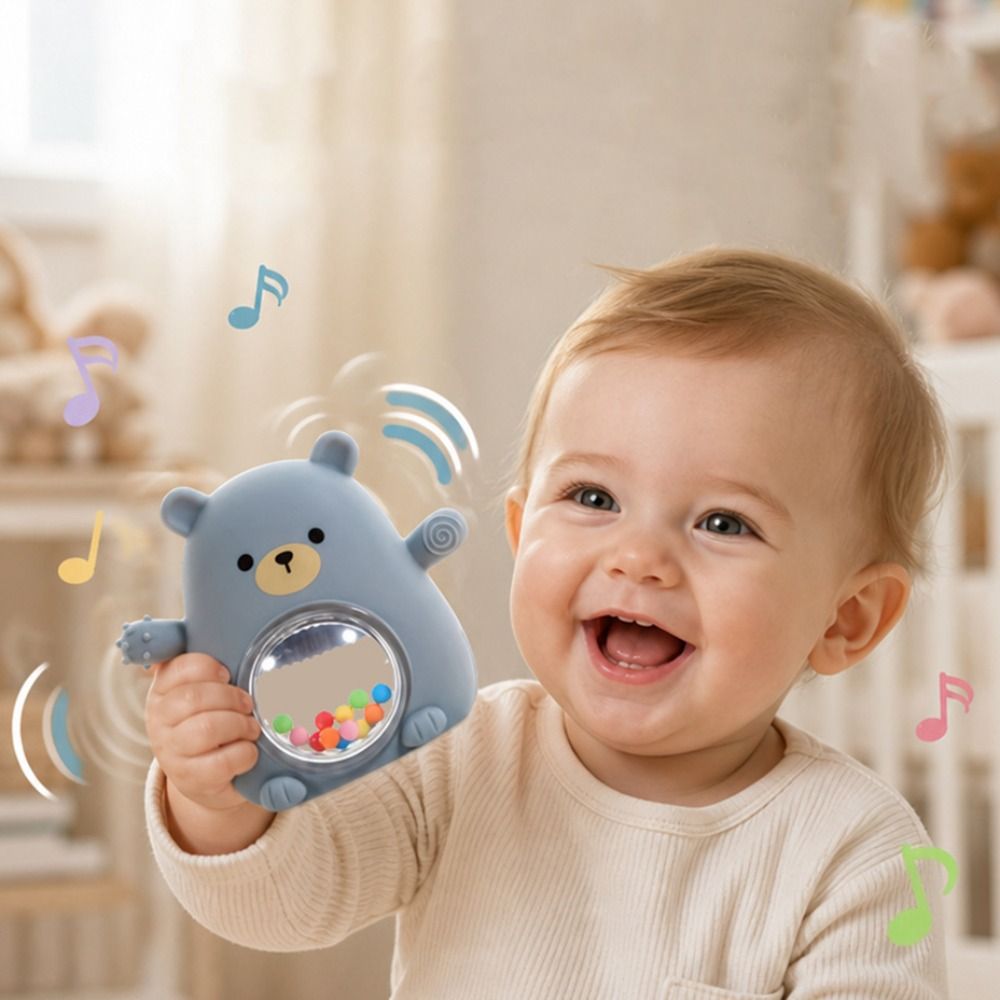 ยางกัดซิลิโคนรูปหมีน่ารัก พกพา - Teething Mitten Baby บทวิจารณ์และราคา