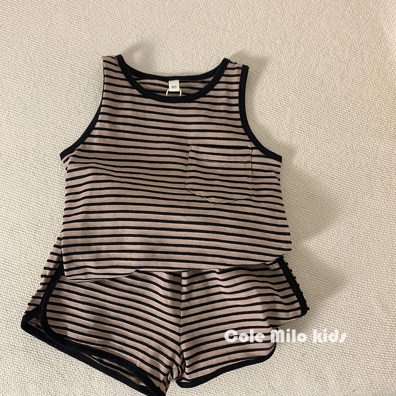 ชุดเสื้อผ้าเด็กฤดูร้อน2ชิ้นเสื - Baby Products Korea บทวิจารณ์และราคา