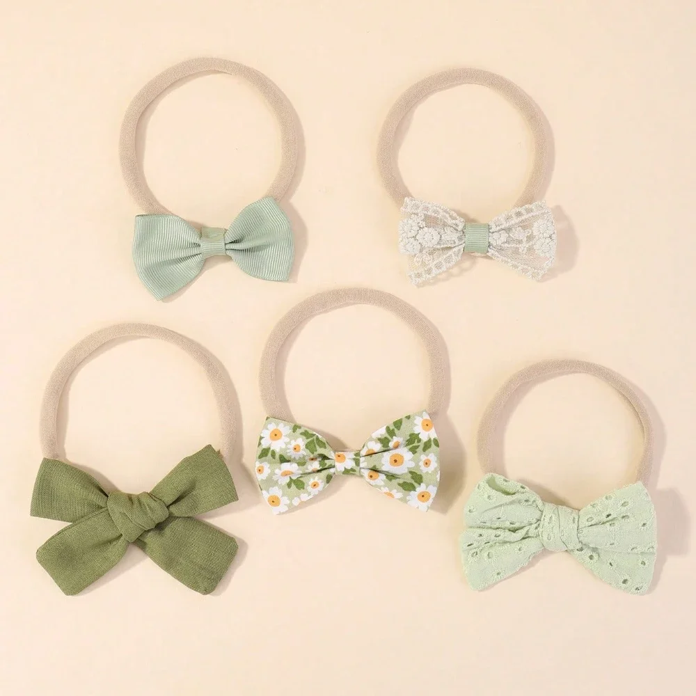 5 ชิ้น/เซ็ตเด็กแถบคาดศีรษะยืดห - Baby Products Set บทวิจารณ์และราคา