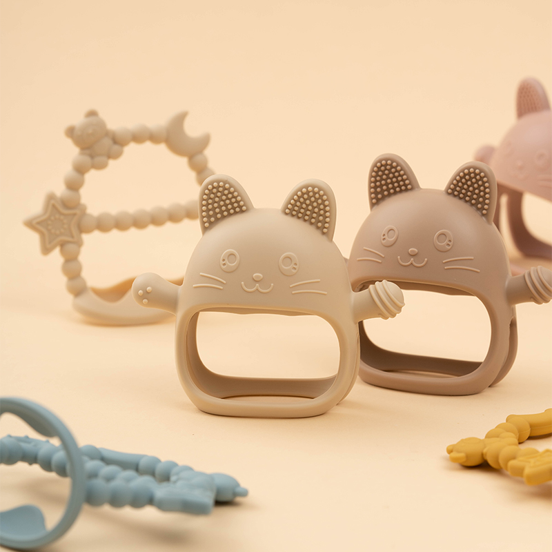 ของเล่นกัดสำหรับเด็กทารก ถุงมื - Teething Mitten Baby บทวิจารณ์และราคา