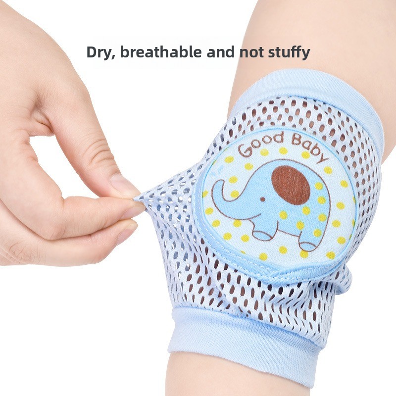 แผ่นรองเข่าเด็ก 1 คู่ - ป้องกั - Baby Knee Pad Crawling บทวิจารณ์และราคา