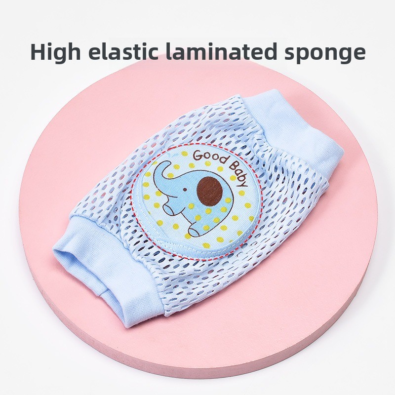 แผ่นรองเข่าเด็ก 1 คู่ - ป้องกั - Baby Knee Pad Crawling บทวิจารณ์และราคา