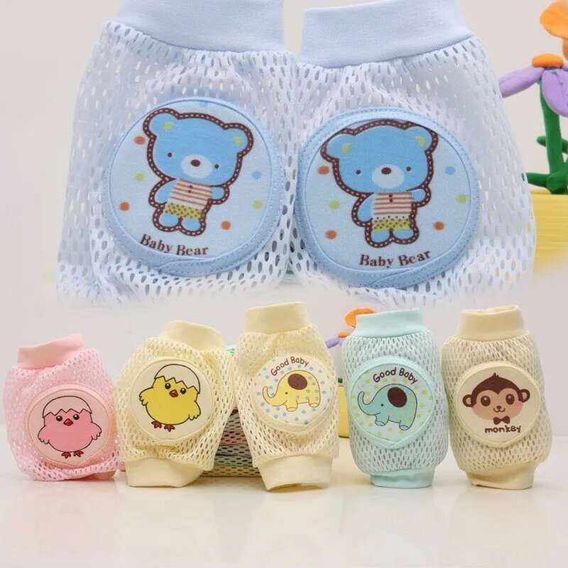 แผ่นรองเข่าเด็กเล็ก ป้องกันการ - Baby Knee Pad Crawling บทวิจารณ์และราคา