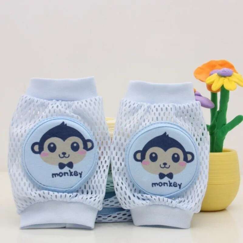 แผ่นรองเข่าเด็กเล็ก ป้องกันการ - Baby Knee Pad Crawling บทวิจารณ์และราคา