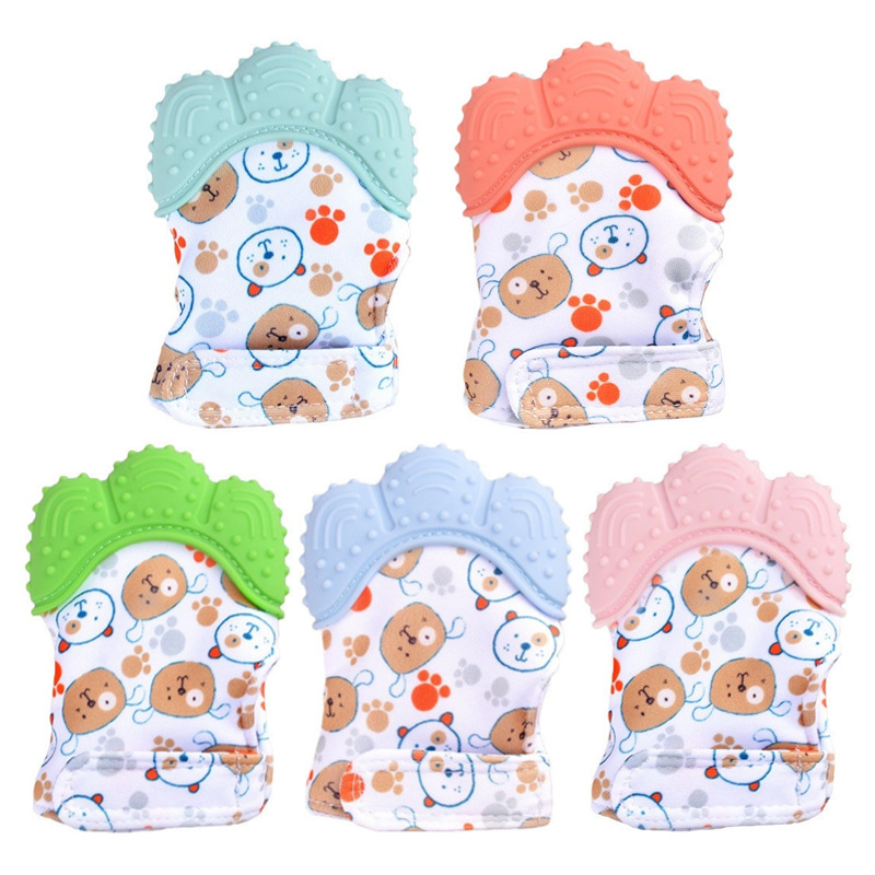 การ์ตูนพิมพ์เด็กTeether Mitten - Teething Mitten Baby บทวิจารณ์และราคา