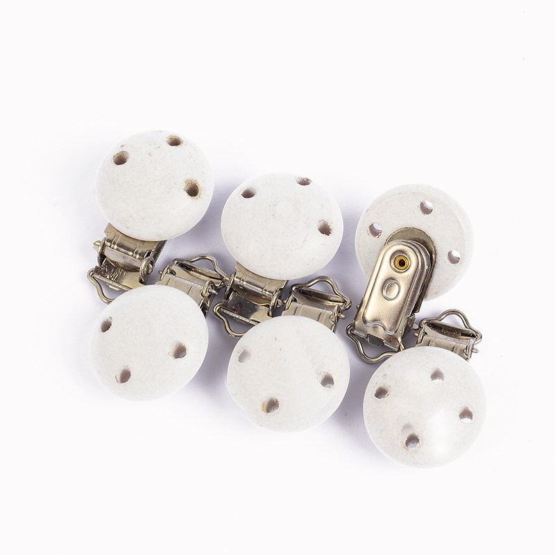 10Pcs รอบไม้ Pacifier คลิปเด็ก - Baby Products Wholesale บทวิจารณ์และราคา