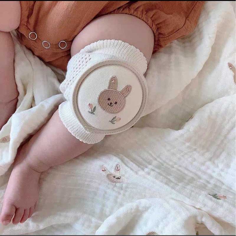 เด็กเข่า Pads ถุงเท้าผ้าฝ้าย U - Baby Knee Pad Crawling บทวิจารณ์และราคา