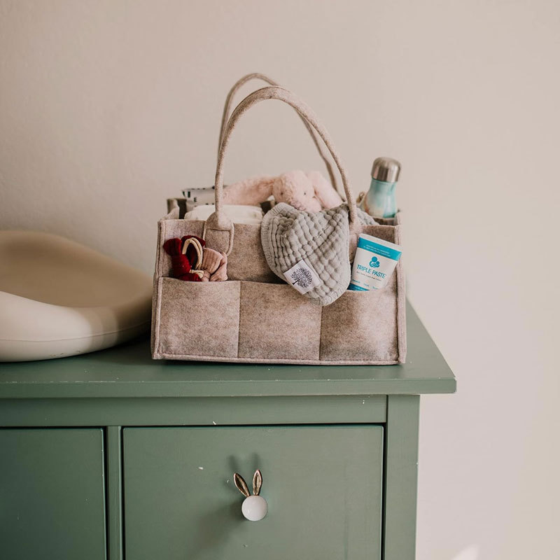 แคดดี้ผ้าอ้อม - ถังเก็บเนอสเซอ - Baby Products Basket บทวิจารณ์และราคา