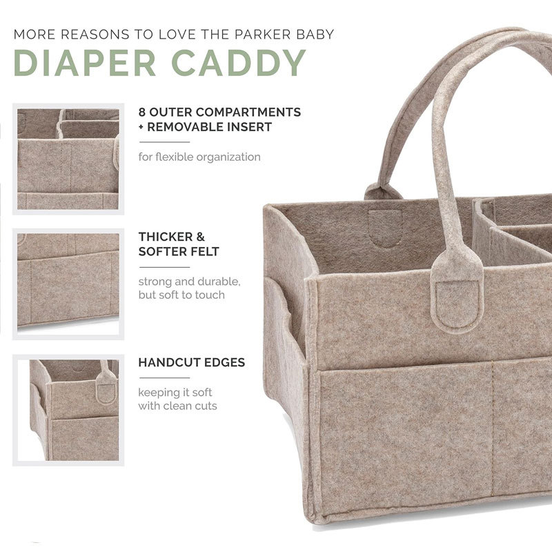 แคดดี้ผ้าอ้อม - ถังเก็บเนอสเซอ - Baby Products Basket บทวิจารณ์และราคา