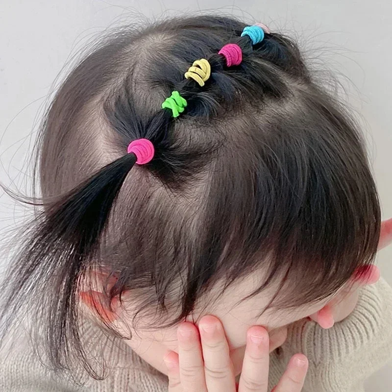 100 ชิ้น/ถุงผมวงยืดหยุ่นผมเด็ก - Baby Products Wholesale บทวิจารณ์และราคา