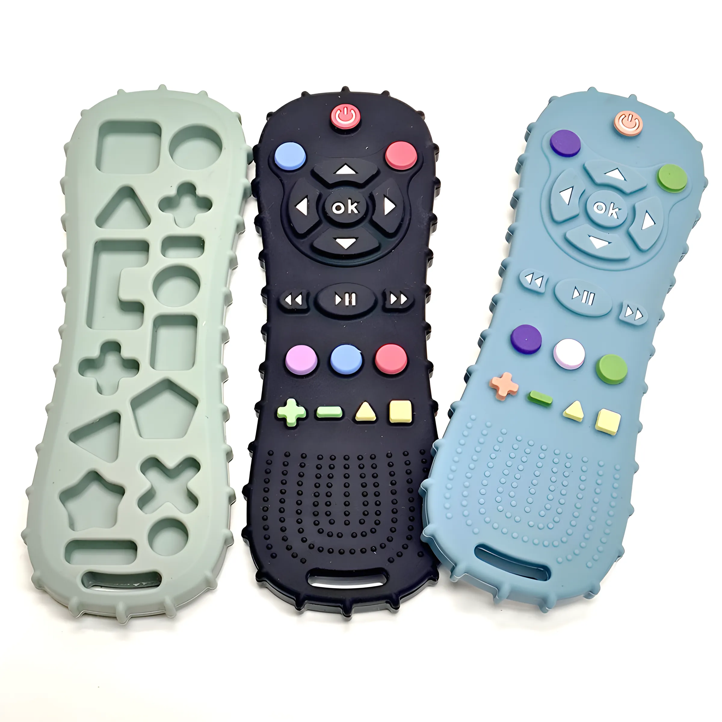 1/3PCS เด็กรีโมทคอนโทรล Teethe - Teething Mitten Baby บทวิจารณ์และราคา