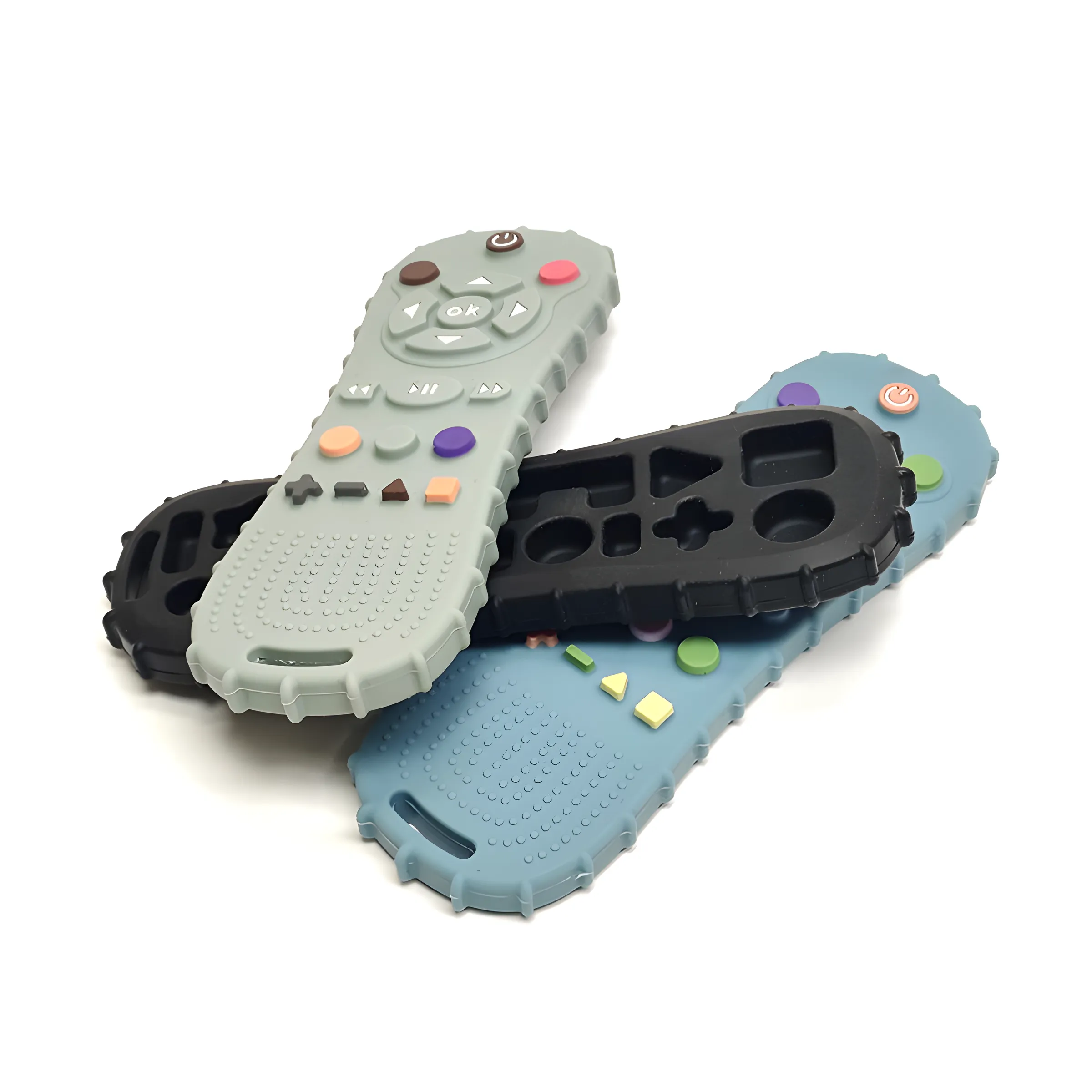 1/3PCS เด็กรีโมทคอนโทรล Teethe - Teething Mitten Baby บทวิจารณ์และราคา