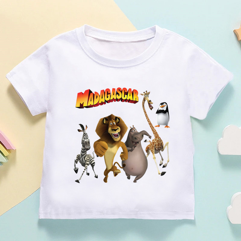 เสื้อยืดเด็กลายยีราฟสิงโตม้าลา - Baby Products Store บทวิจารณ์และราคา