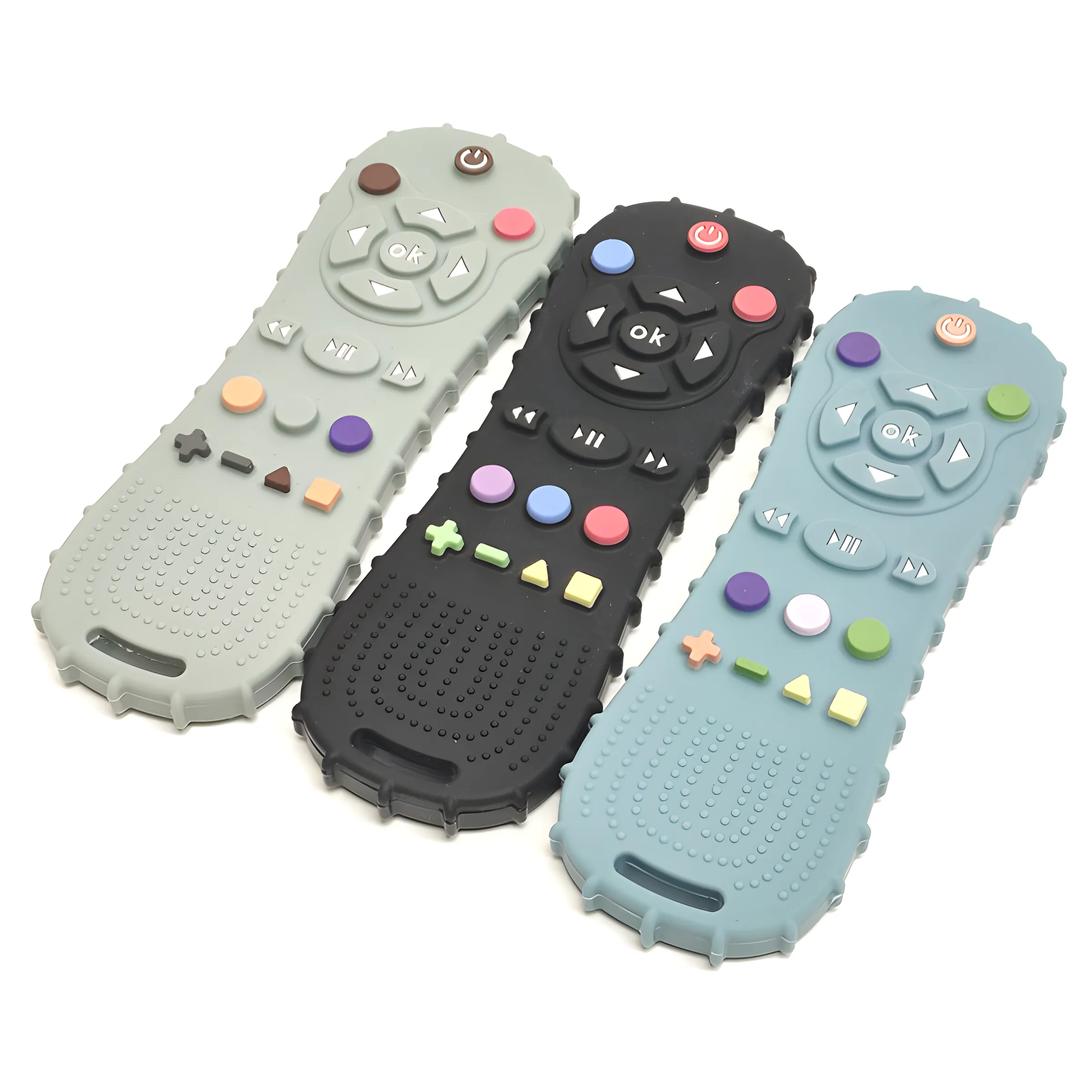 1/3PCS เด็กรีโมทคอนโทรล Teethe - Teething Mitten Baby บทวิจารณ์และราคา