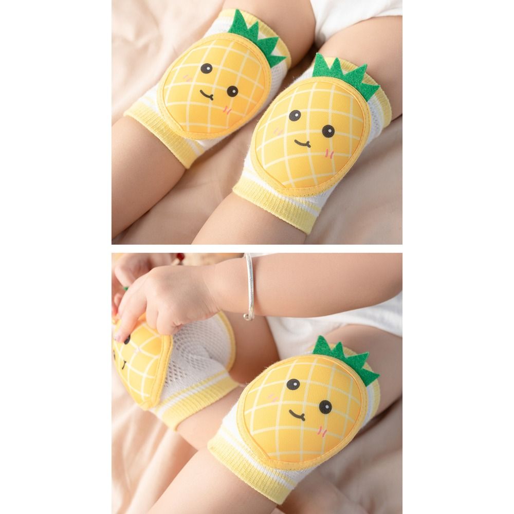 แผ่นรองเข่าเด็ก ลายการ์ตูน ผ้า - Baby Knee Pad Crawling บทวิจารณ์และราคา