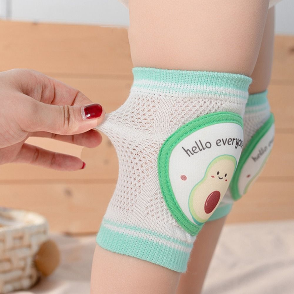 แผ่นรองเข่าเด็ก ลายการ์ตูน ผ้า - Baby Knee Pad Crawling บทวิจารณ์และราคา